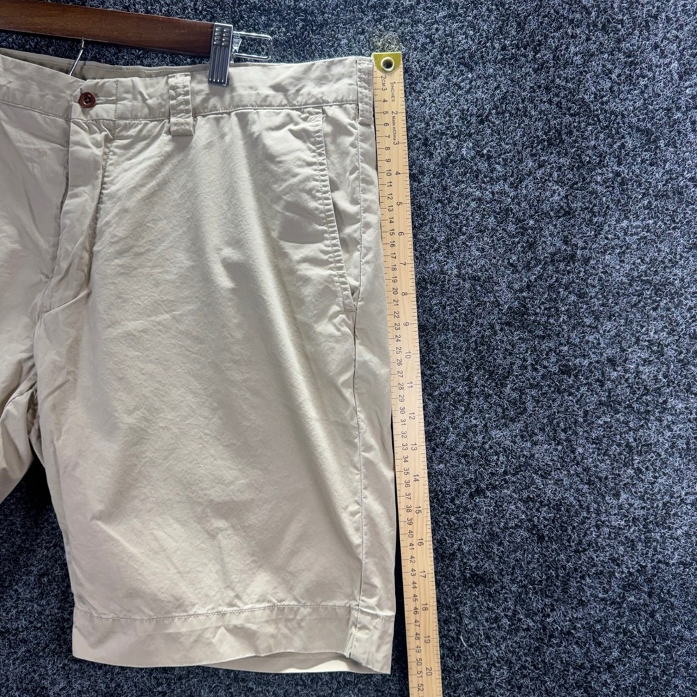 Polo Ralph‎ Lauren Mens Chino Shorts Tan Beige Pima Cotton Size 38 RN 41381 - Picture 6 of 7